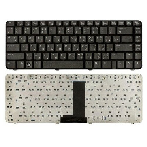 Клавиатура для ноутбука HP G50 Compaq Presario CQ50 Series Г-образный Enter Черная без рамки PN NSK-H5401 9JN8682401NSK-H5401 9JN8682401 NSK-H540R 9JN868240R MP-05583SU-4423 486654-251 NSK-H540U 9JN8682401 9JN868240U 904H507S01 1300₽