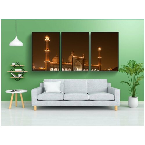 фото Набор модулных постеров для интерьера "ид аль-адха, ид аль-фитр, ид мубарак" 60x90 см. в тубусе, без рамки lotsprints