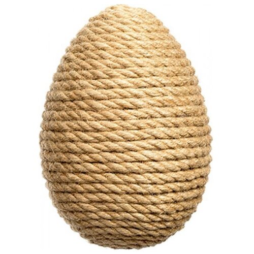 Petsiki Когтеточка динамическая яйцо малое, канат-джут 7 см х 7 см PC-14942, 0,1 кг, 43869