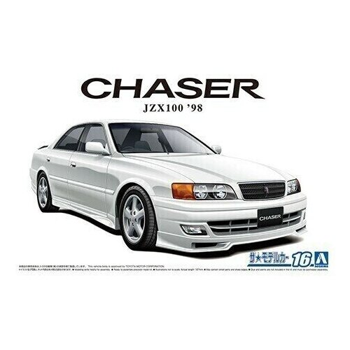 aoshima 90s сборная модель jzx90 markii grande tourer 92 1 24 Aoshima 16s Chaser Tourer V 98 JZX100, 1/24 Сборная модель