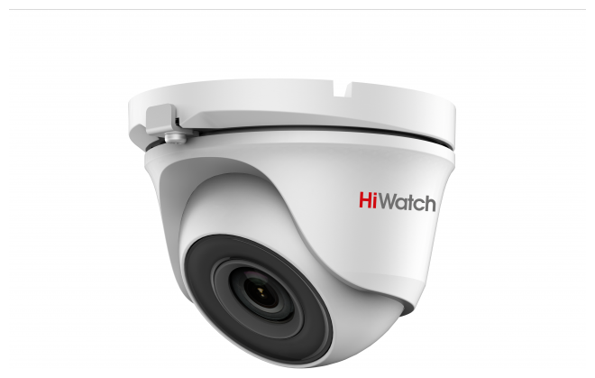 Видеокамера HD-TVI 2Мп уличная купольная с ИК-под веткой до 20м (DS-T203 (B) (2.8 mm) | код 300613504 | HiWatch (3шт. в упак.)