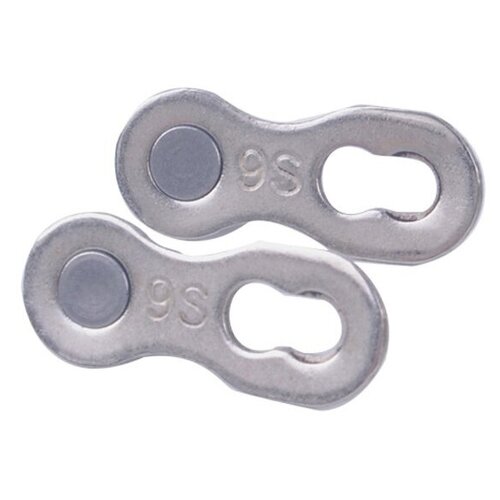 Замок цепи ZTTO Master Link 9 скоростей, серебристый ztto aluminum alloy cnc nylon chain guide iscg 03 05 bb medium locking chain guide single disc chain guide