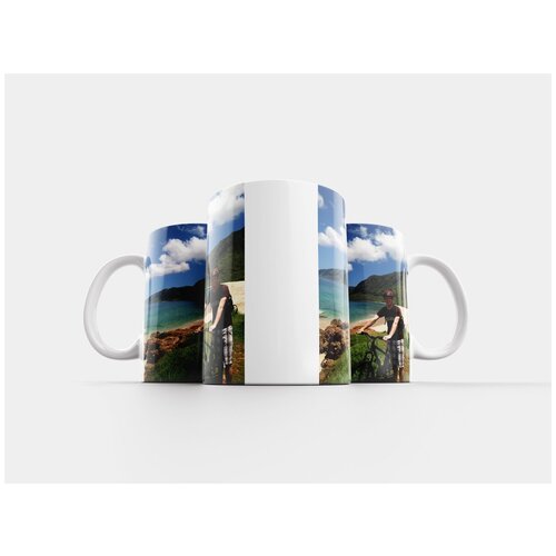 фото Кружка "велосипед, человек, спорт" 320 мл lotsprints