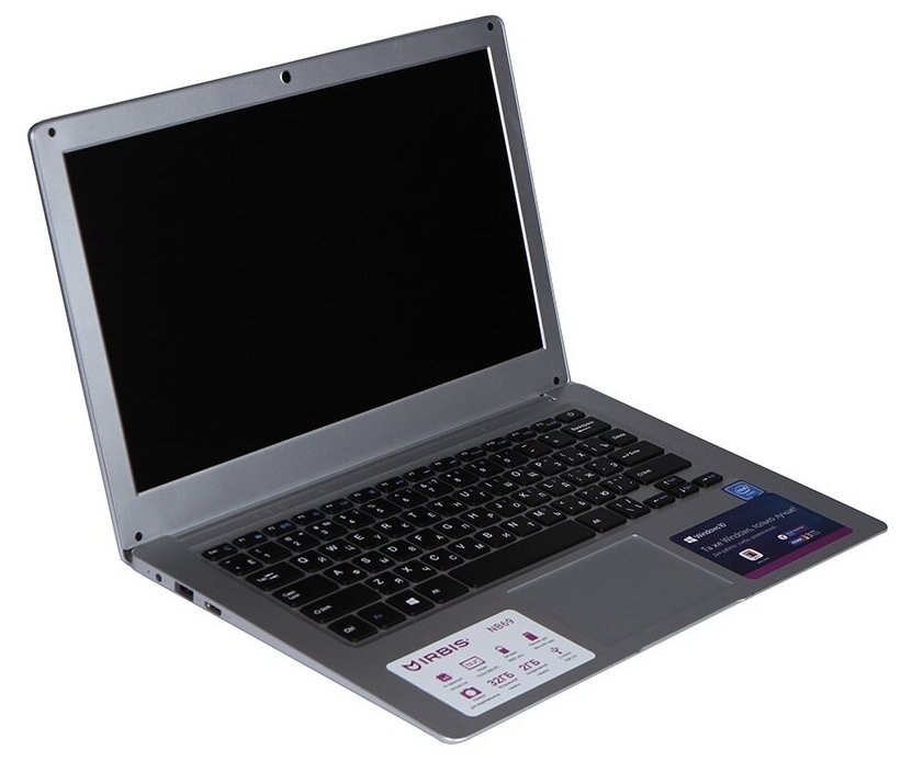 Ноутбук IRBIS NB NB69 133 IPS Intel Atom Z3735F 133ГГц 2ГБ 32ГБ eMMC Intel HD Graphics Windows 10 Home серебристый