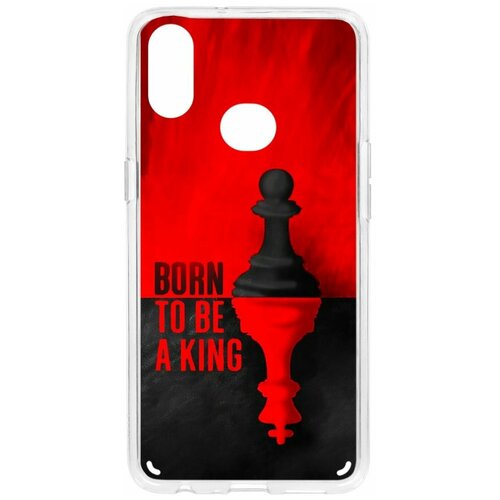 фото Чехол на samsung galaxy a10s kruche print born to be a king / чехол для samsung / чехол с рисунком / чехол с принтом / чехол для самсунг / чехол для самсунг / бампер на гелакси / чехол накладка для гэлэкси / противоударная накладка для samsung galaxy / защита для galaxy / защита на samsung / cиликоновый чехол для samaung galaxy / пластиковый чехол на самсунг / защитный чехол для самсунг / чехольчик / защита телефона / ударопрочный чехол / галакси кruче