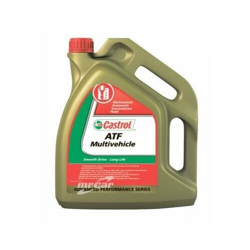 фото Castrol 154f32 трансмиссионное масло atf multivehicle 5 l