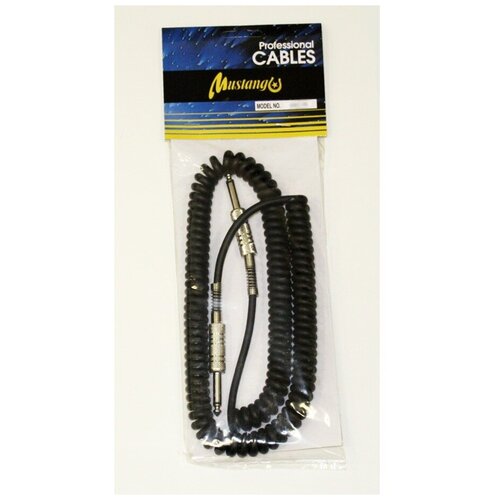 Кабель гитарный витой MUSTANG CKC20 6 м (прямой-прямой)