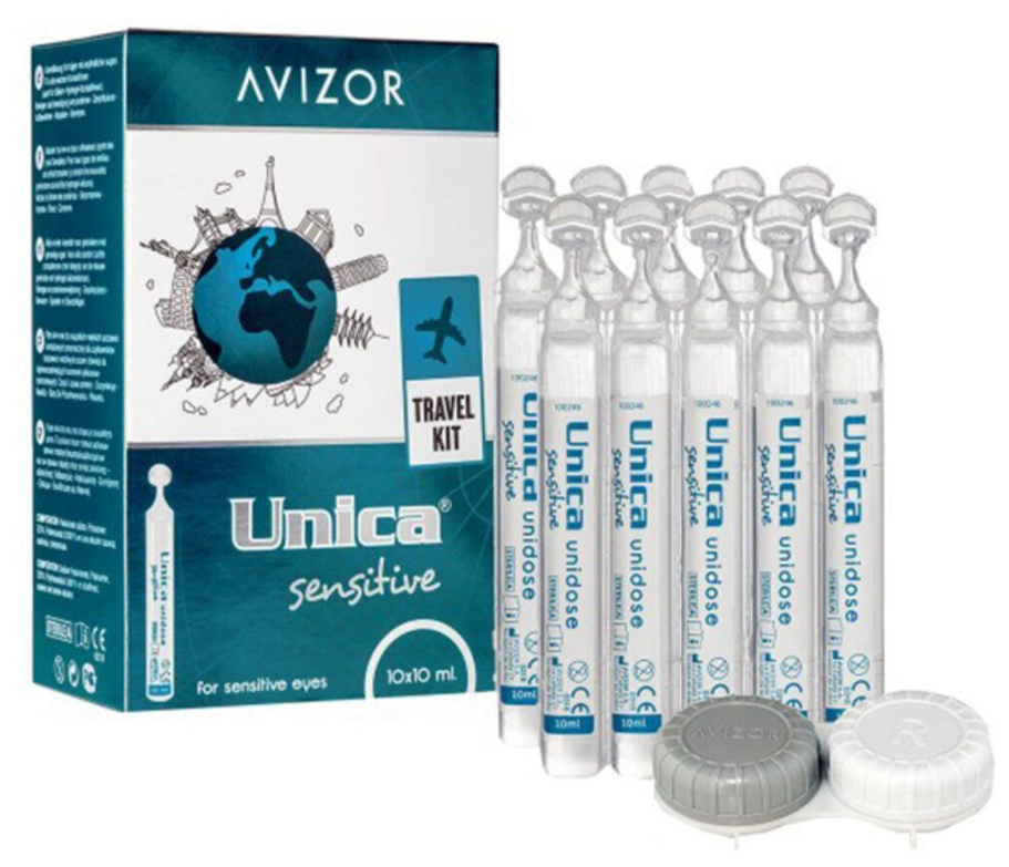 Раствор AVIZOR Unica Sensitive Unidose амп., с контейнером, 10 мл, 10 шт.