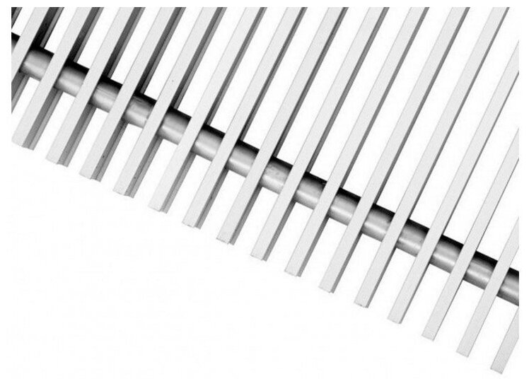 Решетка рулонная Techno РРА 300-2000/C алюминиевая, цвет серебро - фотография № 7