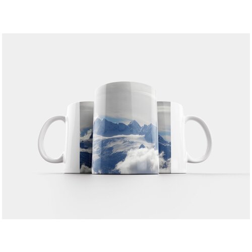 фото Кружка "снег, горы, зимний пейзаж" 320 мл lotsprints