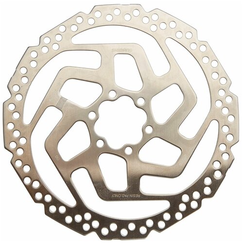 Тормозной диск Shimano, RT26, 180мм, 6-болт, только для пласт колод диск тормозной shimano rt26 180мм 6 болт только для пластиковых колодок sm rt26m
