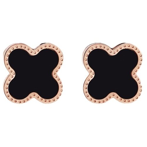 Серьги клевер/сережки гвоздики/бижутерия/пусеты/четырехлистник