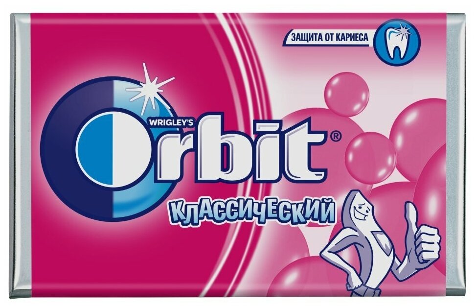 Жевательная резинка Orbit / Орбит Детский Классический без сахара 10.2 г (20 штук) - фотография № 2