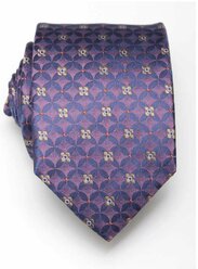 Мужской фиолетовый галстук слегка переливается ClubSeta 7983