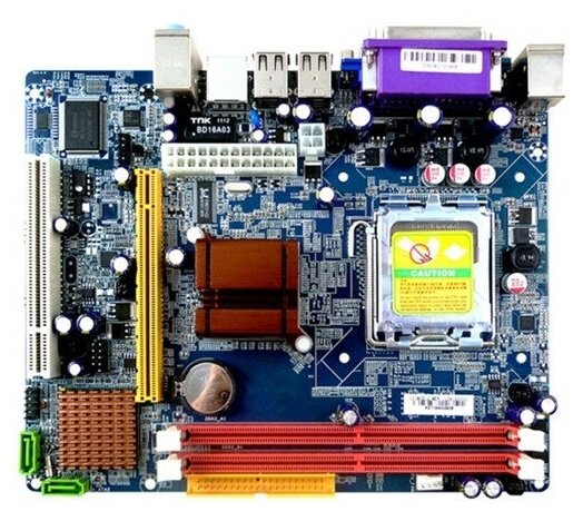 Материнская плата Esonic G41CEL, LGA775, microATX