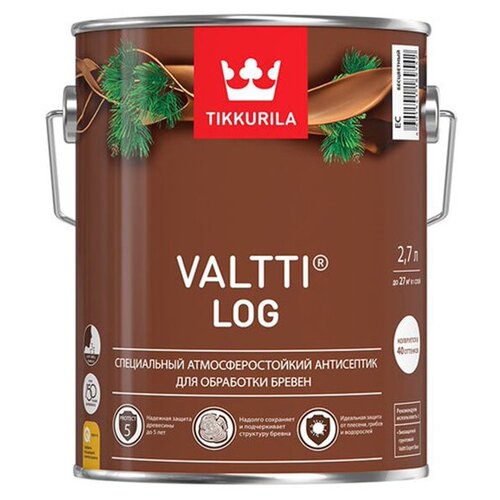 Антисептик VALTTI LOG EC 2,7 л