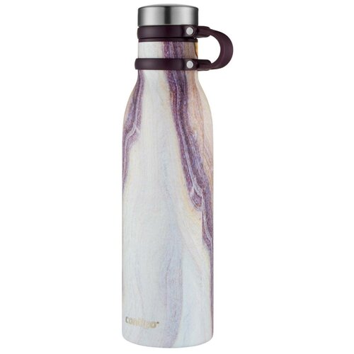 фото Термос-бутылка contigo matterhorn couture, 0.59 л, белый/фиолетовый (2104547)