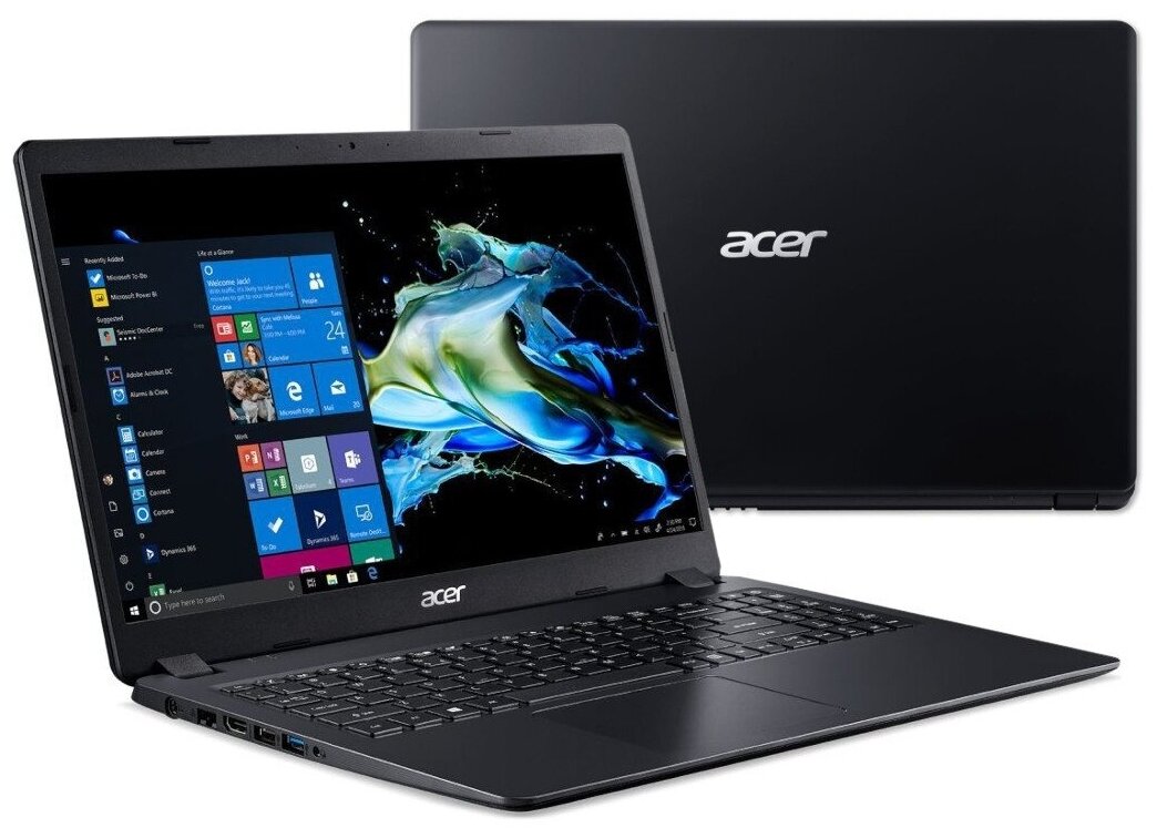 Ноутбук Acer Extensa 15 EX215-54-585V 156 FHD TNCore i5-1135G78GB256GBIris Xe GraphicsWindows 10 ProNoODDчерный NX EGJER00U