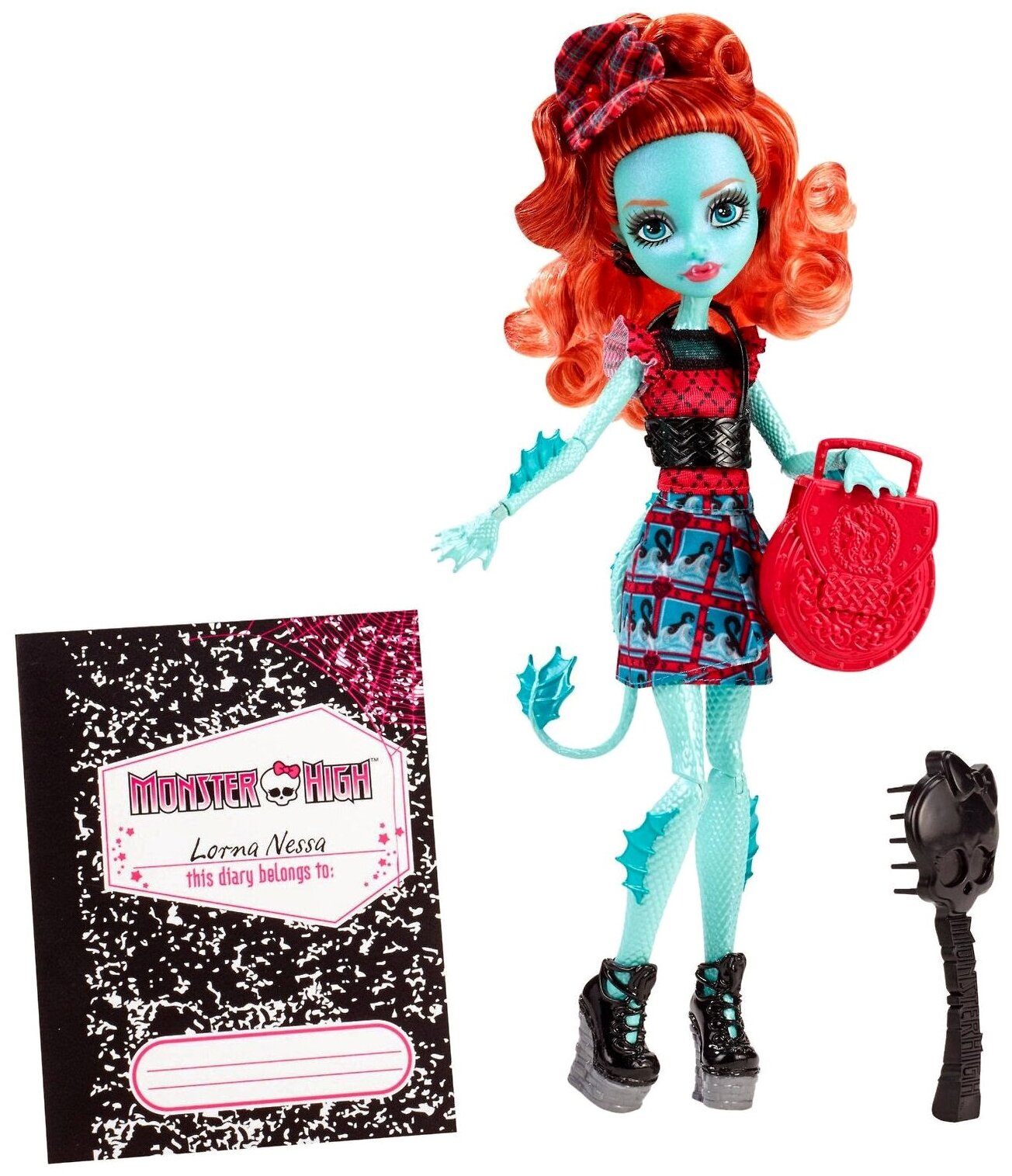 Кукла Монстер Хай Лорна Макнеси монстры по обмену, Monster High Monster exchange Lorna Mcnessie