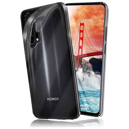 фото Чехол силиконовый для huawei honor 20 pro / huawei nova 5t (прозрачный) нет