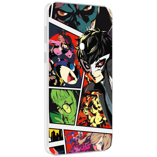 Чехол MyPads Persona 5 art для Meizu 16 Plus / 16th Plus задняя-панель-накладка-бампер