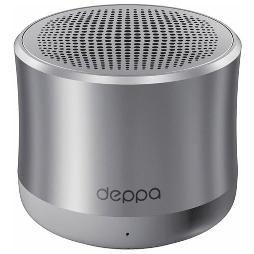 Портативная акустика Deppa Speaker Alum Solo silver 399000₽