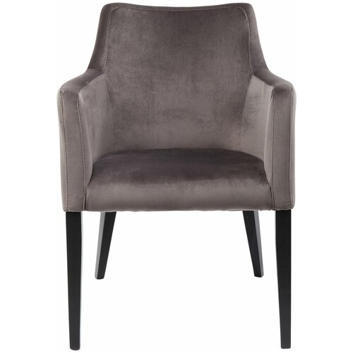 фото Kare design стул с подлокотниками mode, коллекция "режим" 58*87*67, полиэстер, полиуретан, бук, серый