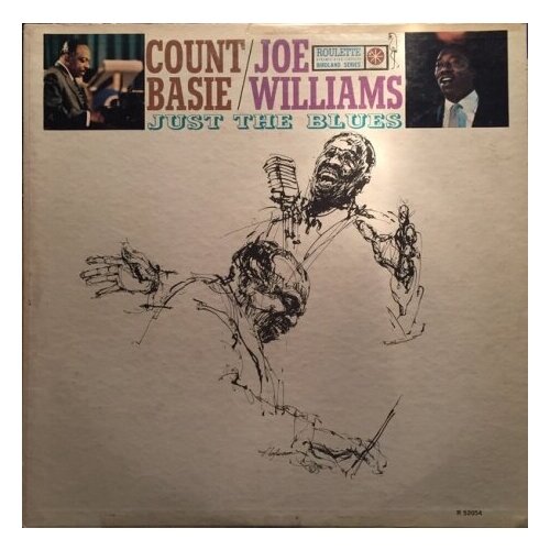 Старый винил, Roulette, COUNT BASIE / JOE WILLIAMS - Just The Blues (LP, Used)