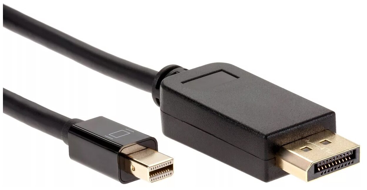 Кабель интерфейсный mini DisplayPort-DisplayPort VCOM - фото №3