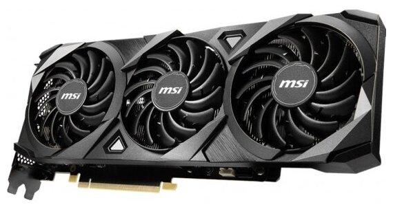 Видеокарта MSI RTX 3070 VENTUS 3X 8G OC LHR процессор NVIDIA GeForce RTX 3070 1755 МГц объем видеопамяти 8192 Мб 256 бит GDDR6 14000 МГц интерфейс PCI-E 40HDMIx1DPx3 поддержка HDCP Ret RTX 3070 VENTUS 3X 8G OC LHR
