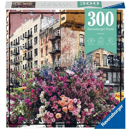 Пазл RAVENSBURGER Цветы в Нью-Йорке 300 элементов