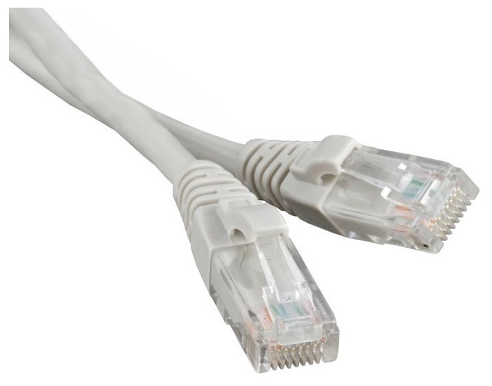 Кабель для подключения интернета LAN коммутационный шнур патч-корд витая пара UTPCat5E RJ45 RIPO