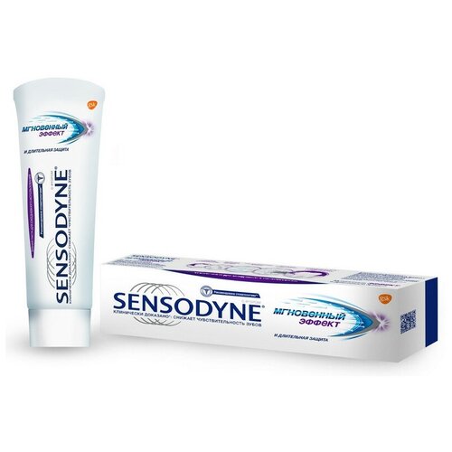 Зубная паста Sensodyne Мгновенный эффект, 75 мл , 1 шт. зубная паста 75 мл sensodyne pro enamel extra fresh