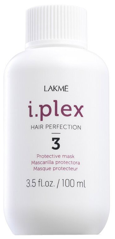 Lakme i.plex Защитная маска фаза №3, 100 г, 100 мл, бутылка