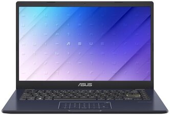 14" Ноутбук ASUS E410KA-EB162T (1920x1080, Intel Pentium Silver 1.1 ГГц, RAM 4 ГБ, SSD 128 ГБ, Win10 Home), 90NB0UA5-M02390, черный