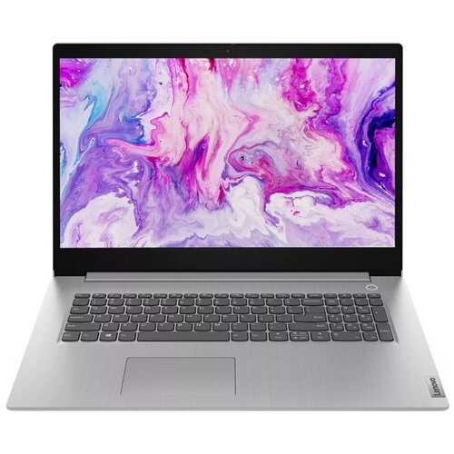 фото Ноутбук 17.3" hd+ lenovo ideapad 3 grey (amd ryzen 3 3250u/4gb/256gb ssd/nodvd/vga int/no os) (81w2009lrk)