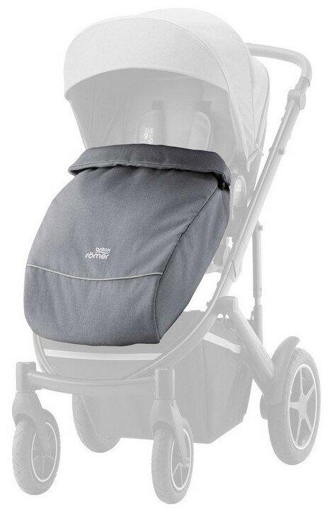 Накидка на ножки для коляски Britax Römer Smile, Strider M Apron, цвет Frost Grey