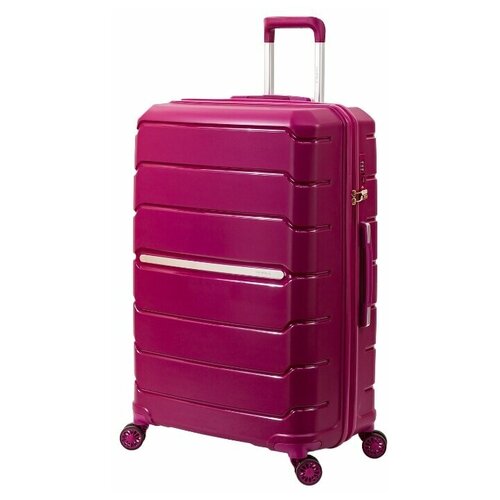 фото Чемодан supra luggage, 90 л, размер l, красный, бордовый