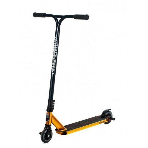 фото Самокат explore amigostunt ox black-yellow