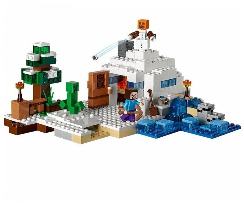 Конструктор Mould King My World 10391 Снежное укрытие