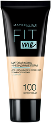 Maybelline New York Тональный крем Fit Me, 30 мл, оттенок: 100 фарфоровый