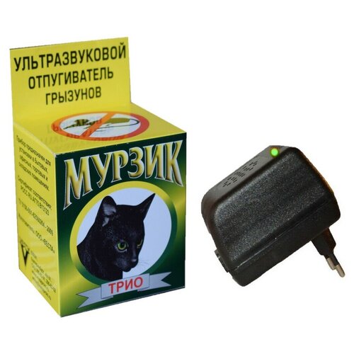 Ультразвуковой отпугиватель грызунов Мурзик-Трио
