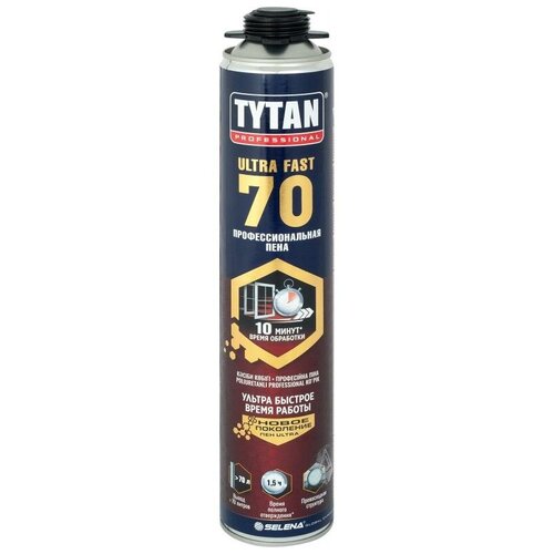 Монтажная пена Tytan 66534 профессиональная пена tytan professional ultra fast 70 с увеличенным выходом до 70 л
