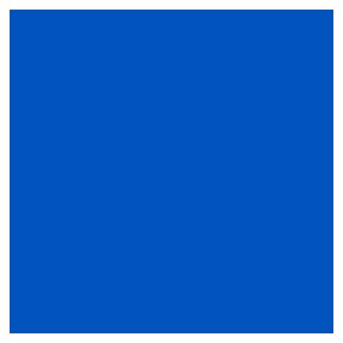 Пленка самоклеющаяся однотонная 45см/2м 2010-45(2), 80 мкм, цвет Синий, Grace