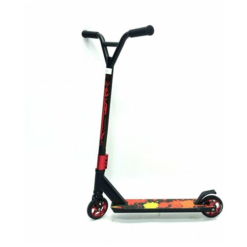 Трюковой самокат Jintech 110 мм HIC (Красно-Черный)