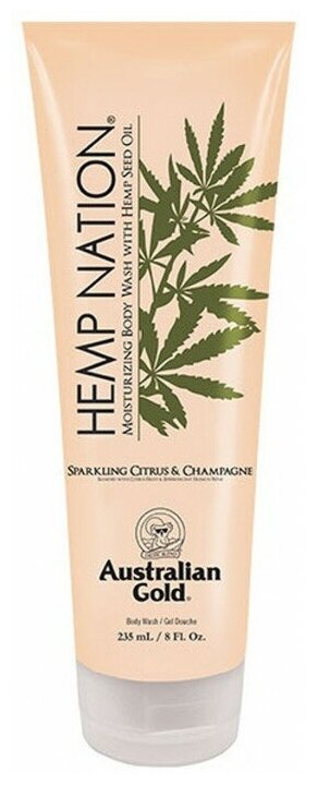 Australian Gold Hemp Nation Sparkling Citrus & Champagne, гель для душа