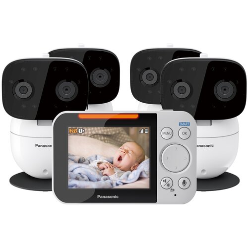 Видеоняня Panasonic KX-HN3001-X4 (четыре камеры)