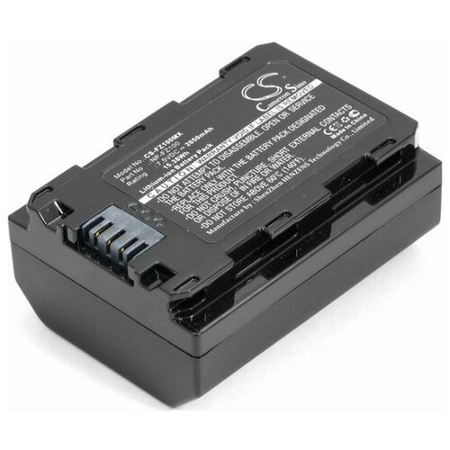 фото Аккумулятор cameronsino cs- fz100mx для sony alpha a9, 2050mah cameron sino