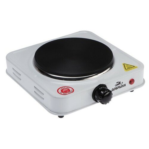 Плитка электрическая Добрыня DO-2206W 1000 Вт 1 конфорка белая 181000₽