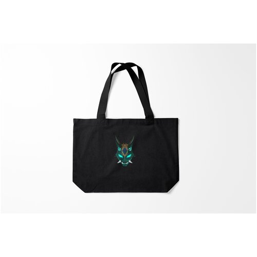 фото Сумка-шоппер / 46х35 см / геймерам / genshin impact xiao burnettie